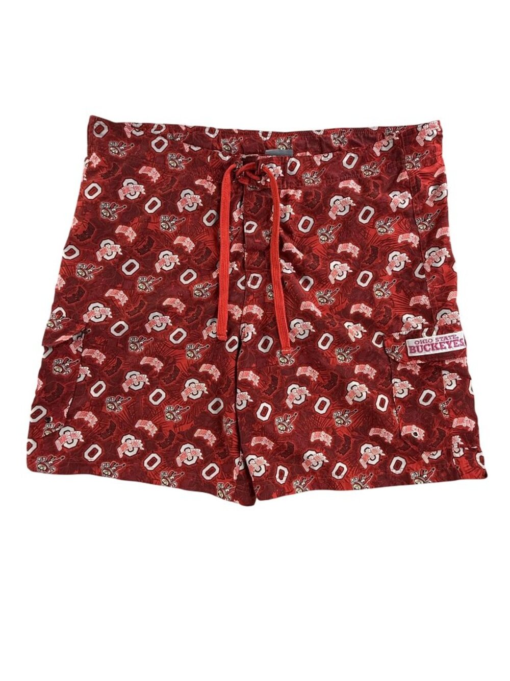 Ohio State Buckeyes Shorts Men XL Red NCAA Football P2 Pro Player Mesh Lined